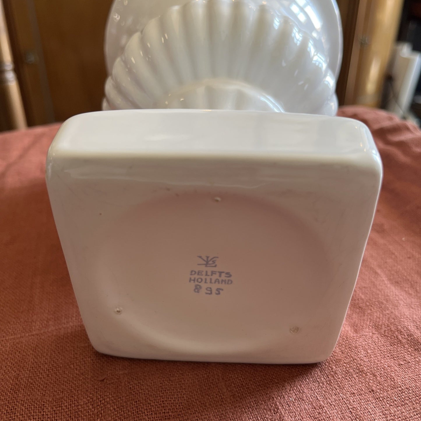 Vase Médicis Blanc Porcelaine Blanc Delfts Holland