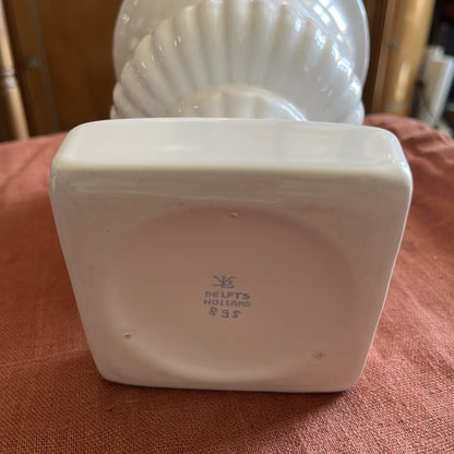 Vase Médicis Blanc Porcelaine Blanc Delfts Holland