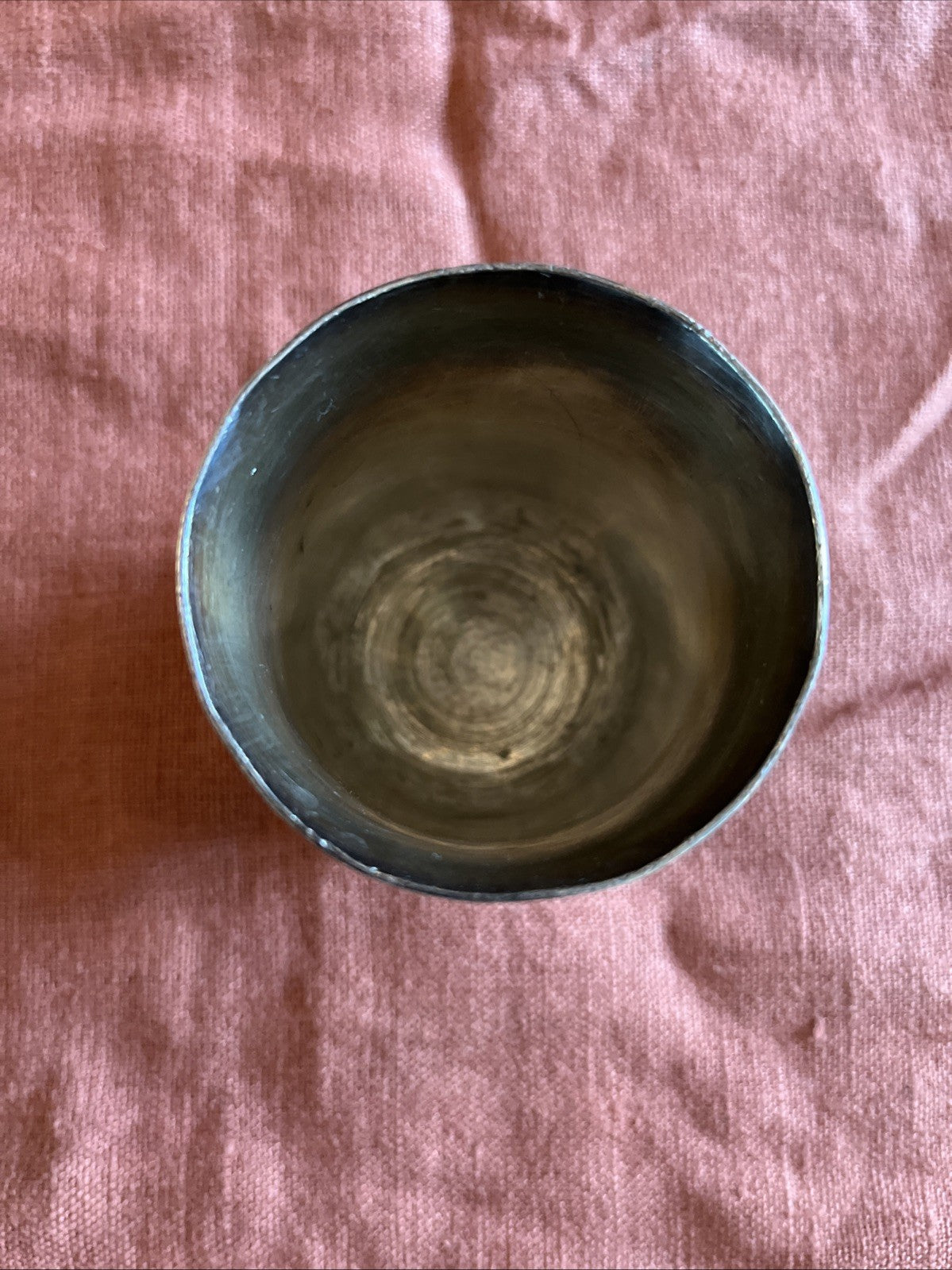 Timbale En Métal Argenté Ercuis