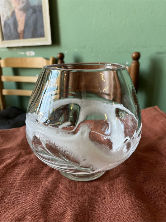 Vase Rond En Verre