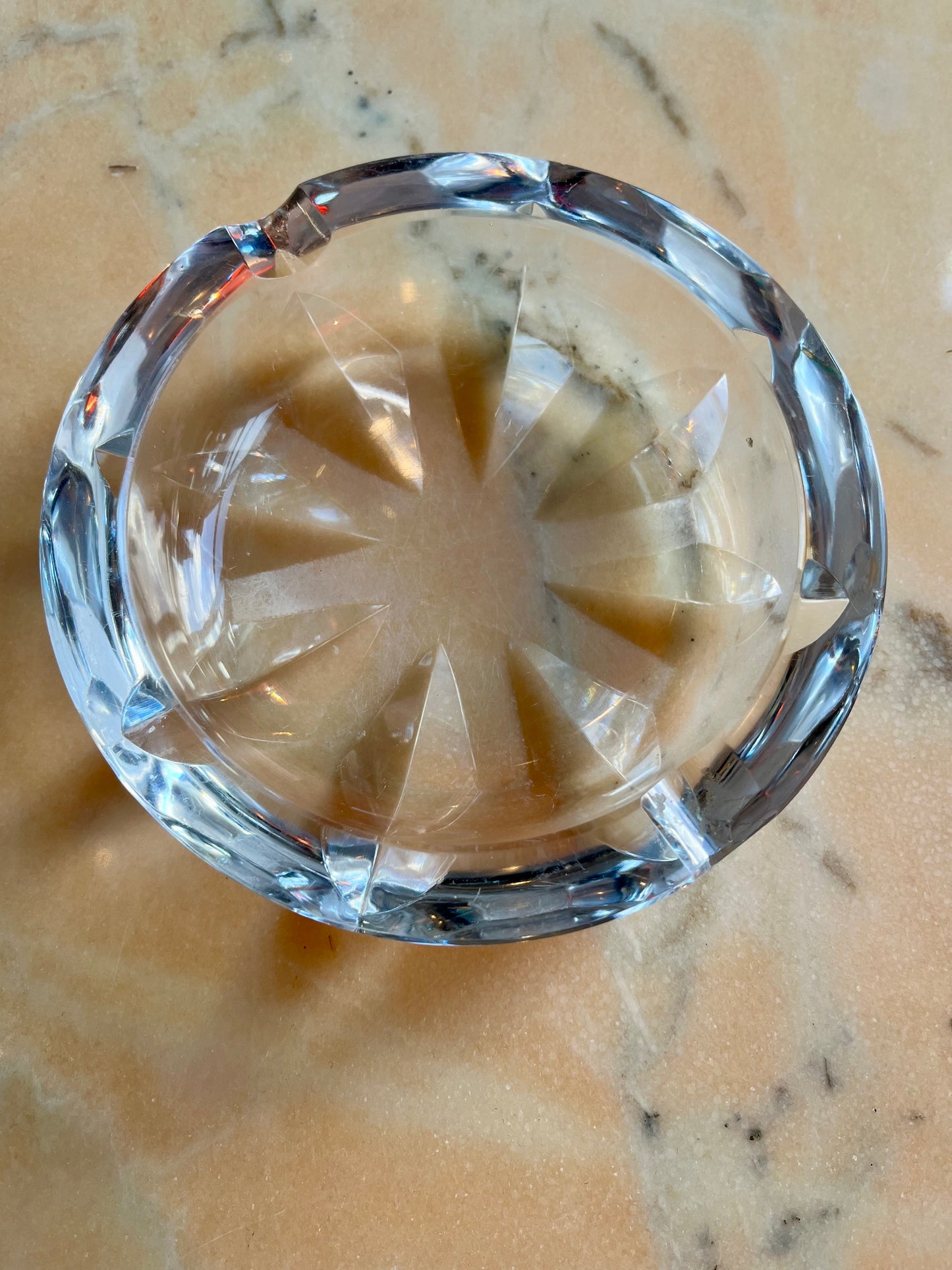 Cendrier en cristal Baccarat