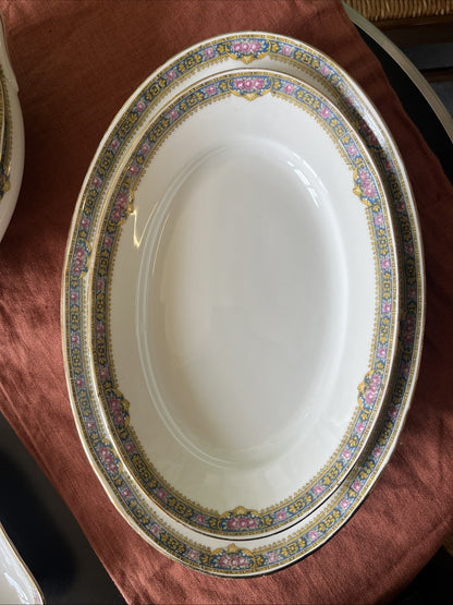 Ensemble 4 Plats De Service Porcelaine