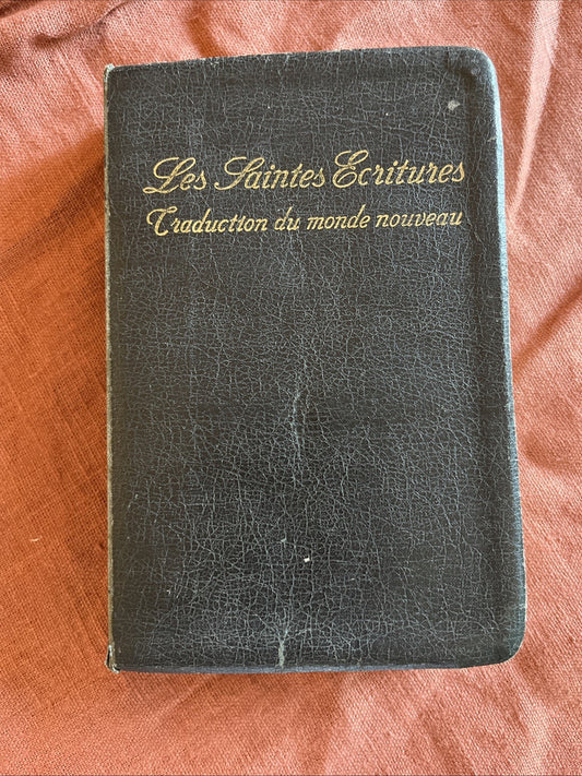 Livre Les Saintes Écritures Traduction Du Monde Nouveau