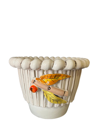 Cache pot barbotine