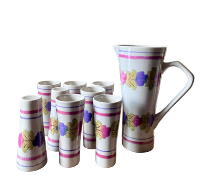 Service céramique 8 mazagrans Ninon France