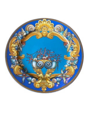 Grande Assiette Versace Rosenthal Les Trésors de la Mer 30,5 cm Medusa