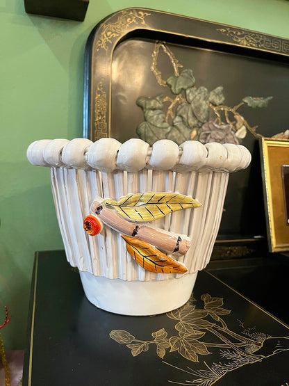 Cache pot barbotine