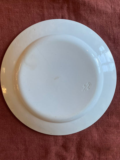 Assiette ancienne terre de fer Choisy-le-Roi Napoléon – Armée d’Italie XIXe