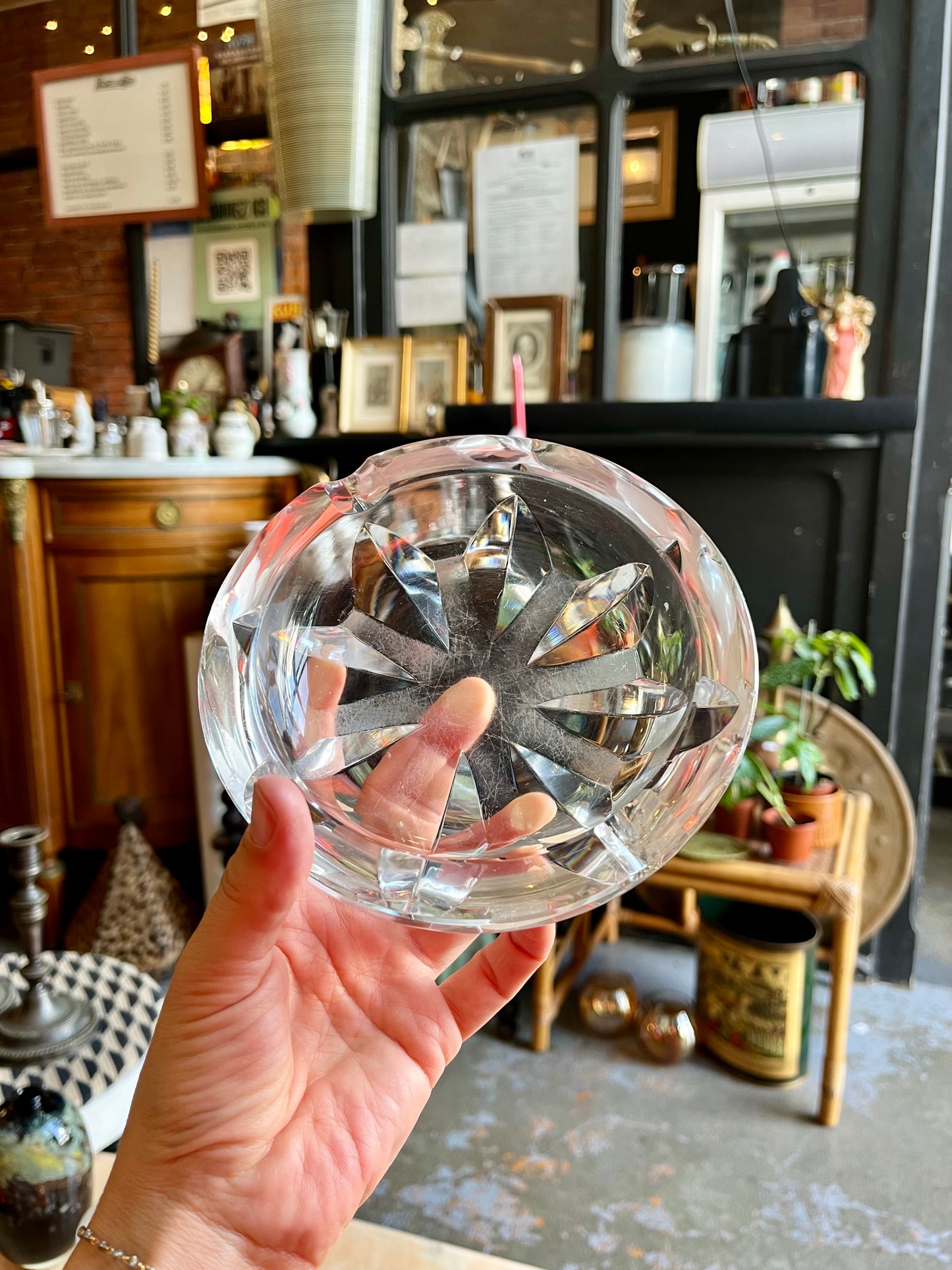 Cendrier en cristal Baccarat