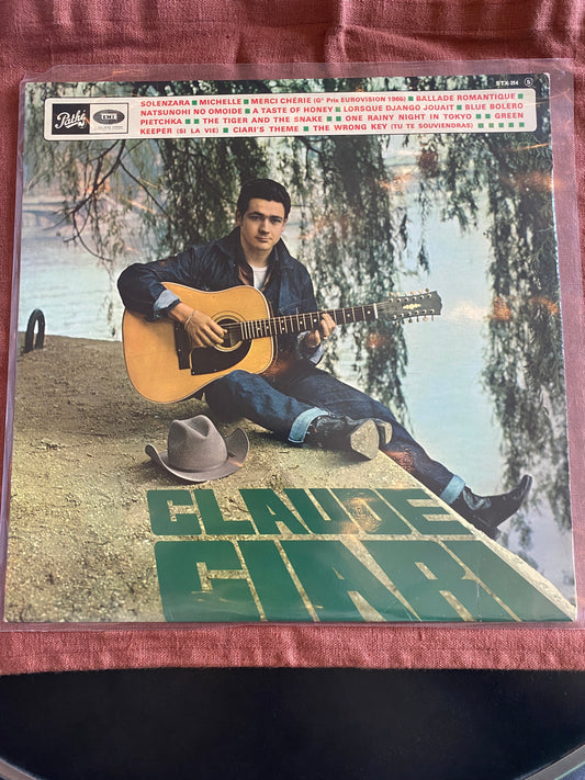 Claude Ciari – Sa Guitare à 12 Cordes (Pathé Marconi, STX 214) – LP 33 tours - vinyle -