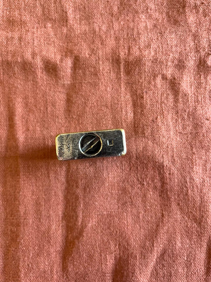 Briquet S.T. Dupont plaqué argent à godrons verticaux – modèle vintage