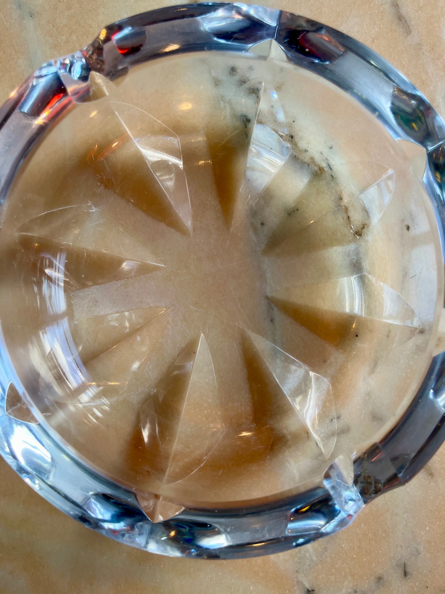 Cendrier en cristal Baccarat