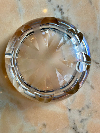 Cendrier en cristal Baccarat