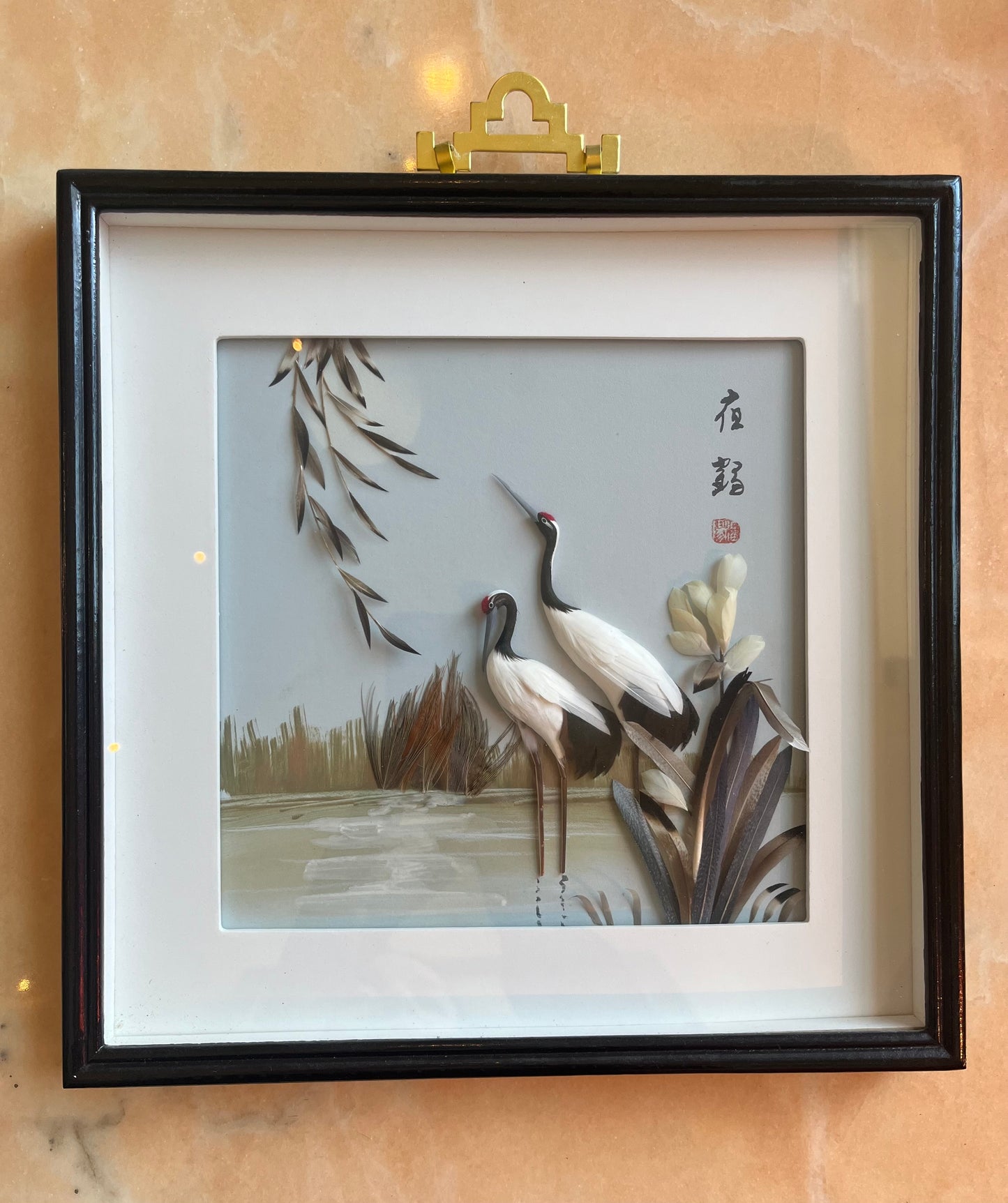 Cadre 3D chinois diorama