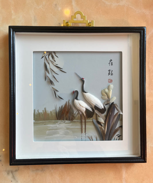 Cadre 3D chinois diorama