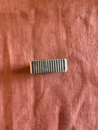 Briquet S.T. Dupont plaqué argent à godrons verticaux – modèle vintage