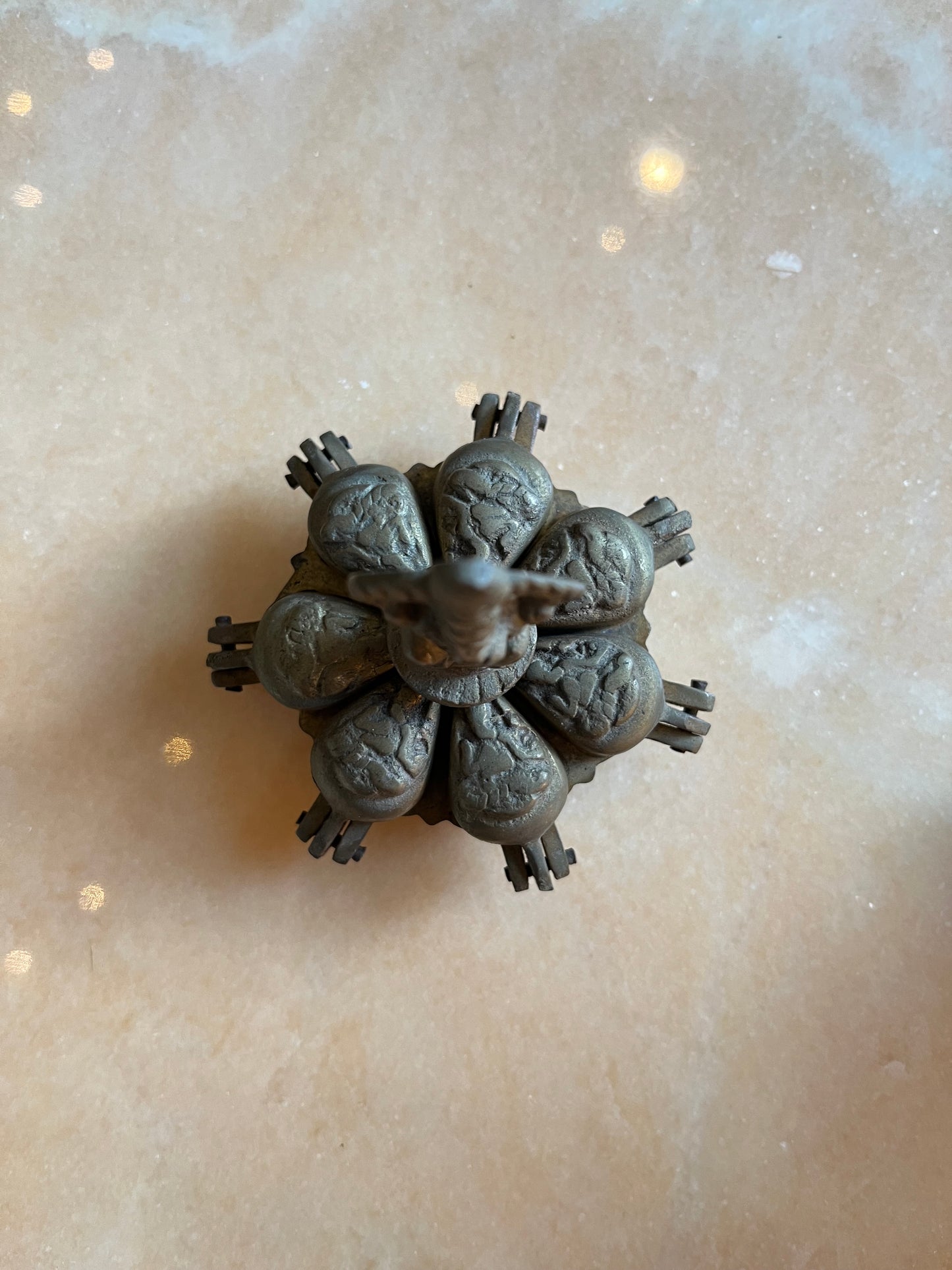 Boite à Tika Ganesh en bronze