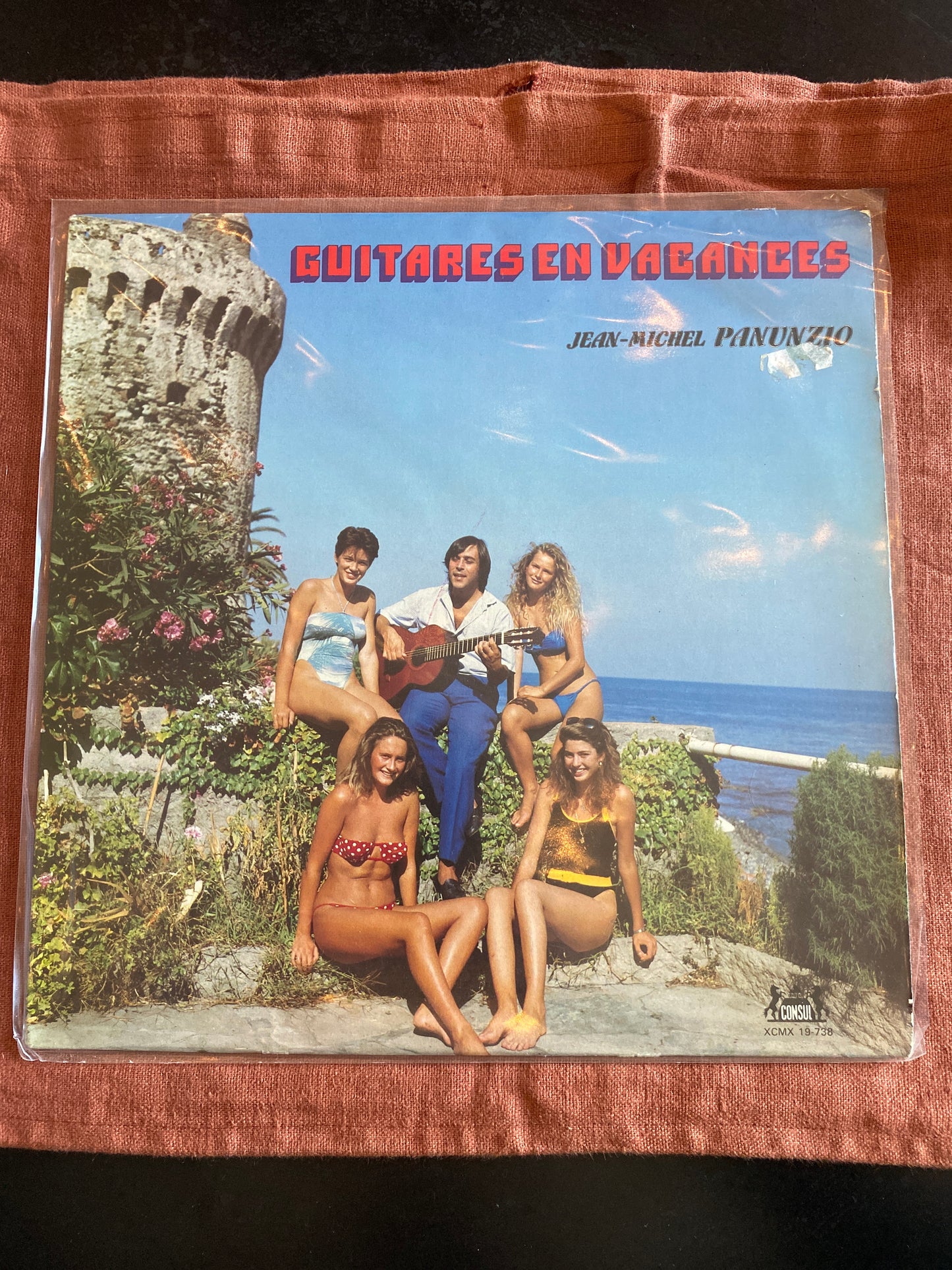 Vinyle Jean-Michel Panunzio – Guitares en vacances (Le Consul, XCMX 19.738) – LP 33 tours