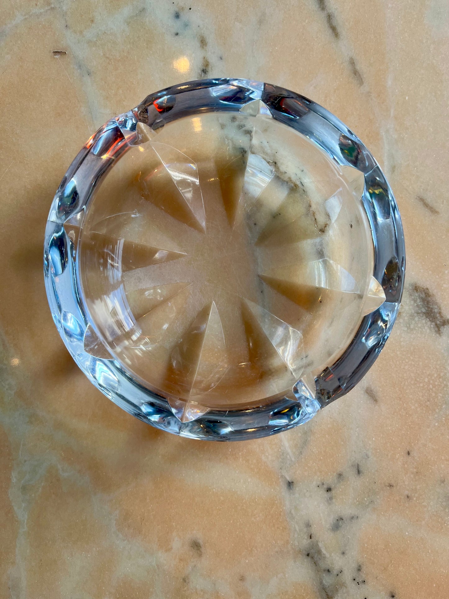 Cendrier en cristal Baccarat