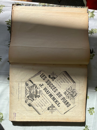 Collection de partitions « les succès du piano par J. Rummel Paris