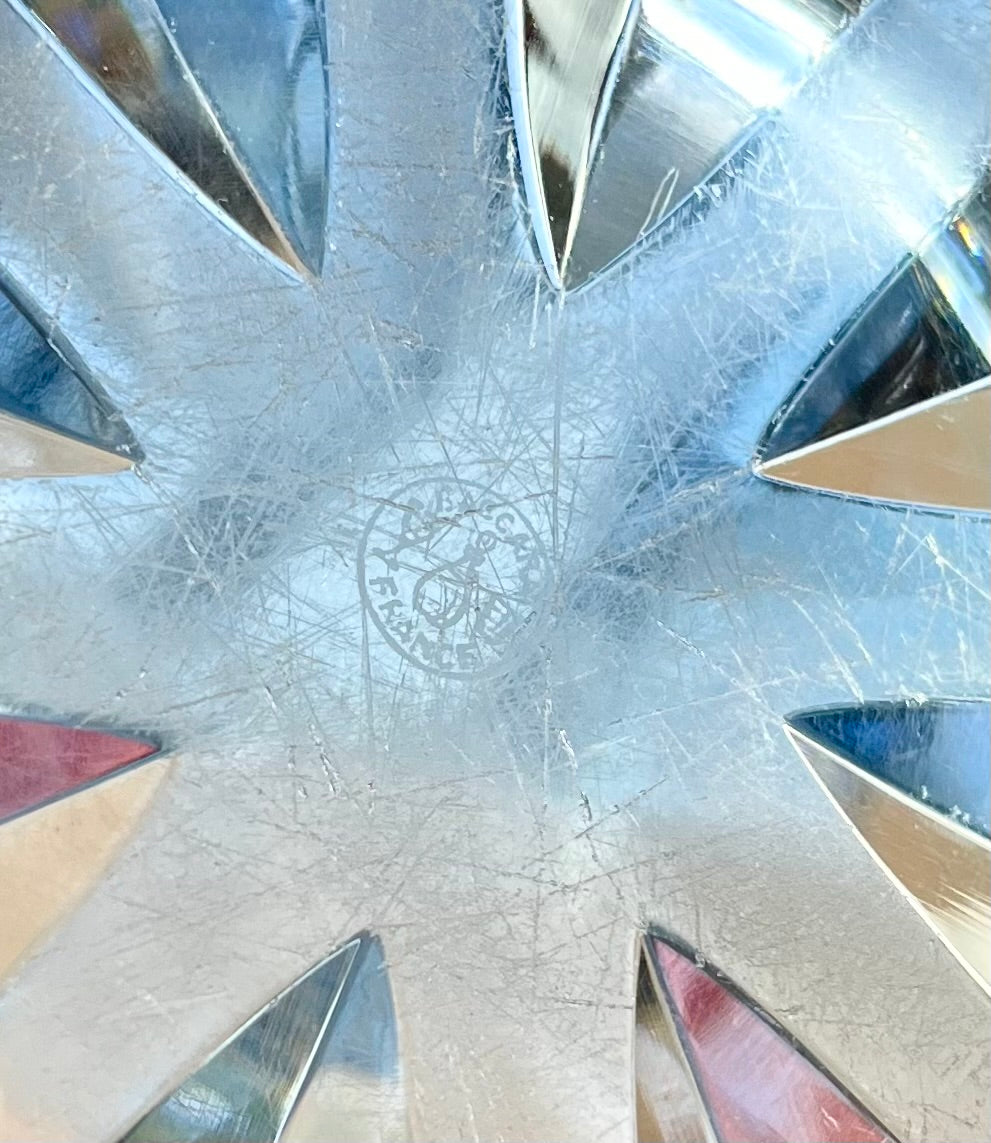 Cendrier en cristal Baccarat