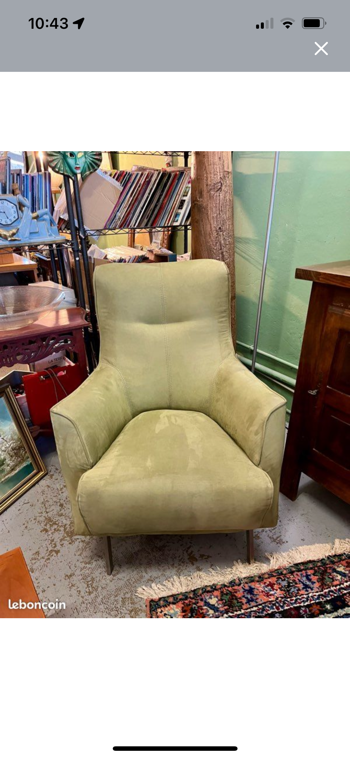 Fauteuil Roskilde HetH vert