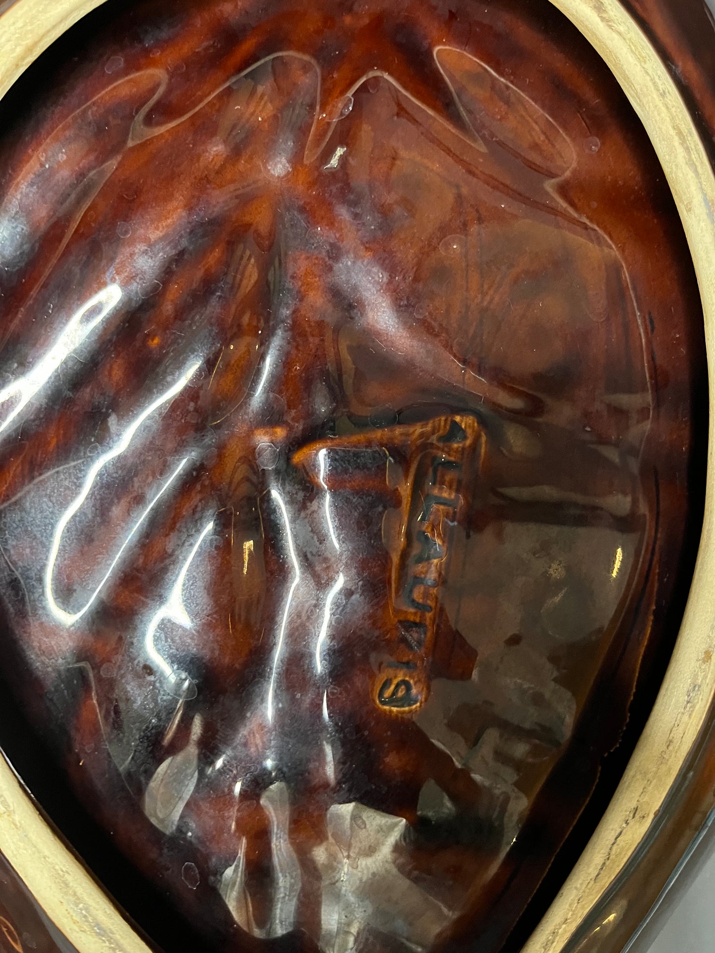 Vide poche feuille Vallauris