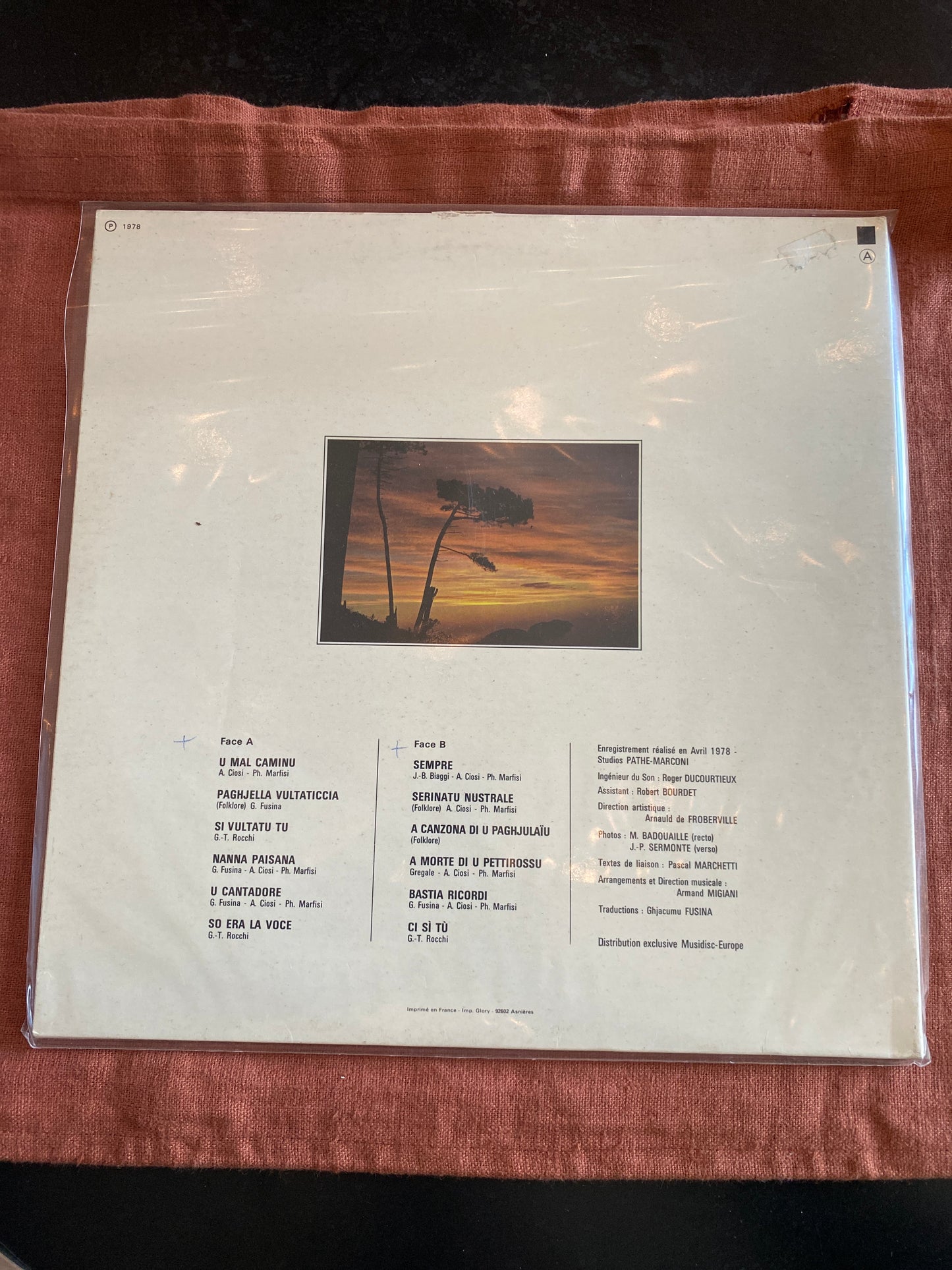 Antoine Ciosi – Corsica… (Festival, FLD 683) – LP 33 tours - vinyle -