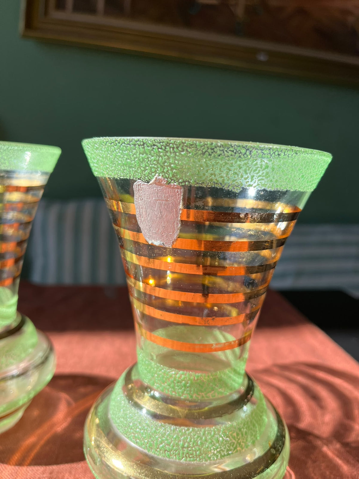 Paire de vases Verrerie de Monaco – années 1950-60