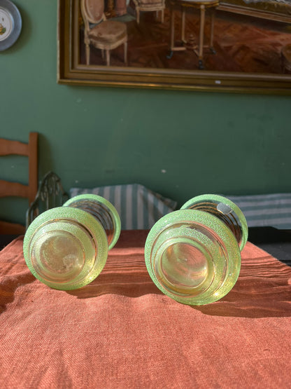 Paire de vases Verrerie de Monaco – années 1950-60