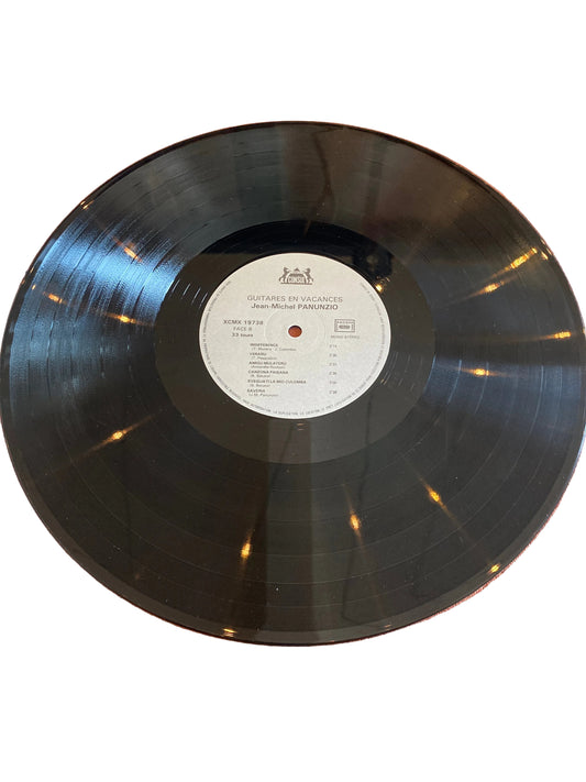 Vinyle Jean-Michel Panunzio – Guitares en vacances (Le Consul, XCMX 19.738) – LP 33 tours