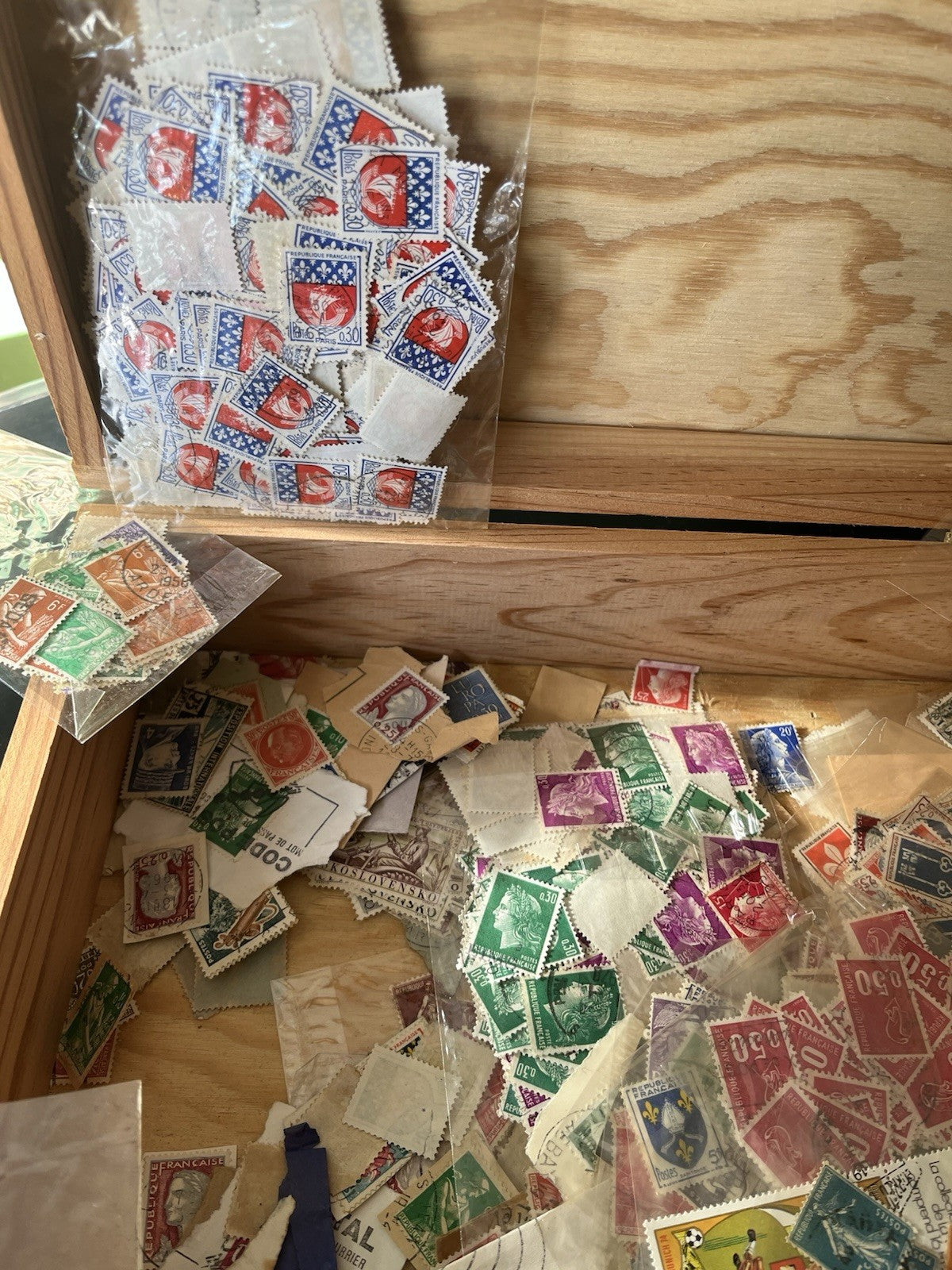 Lot De Timbres Anciens