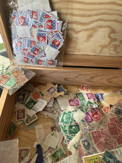 Lot De Timbres Anciens