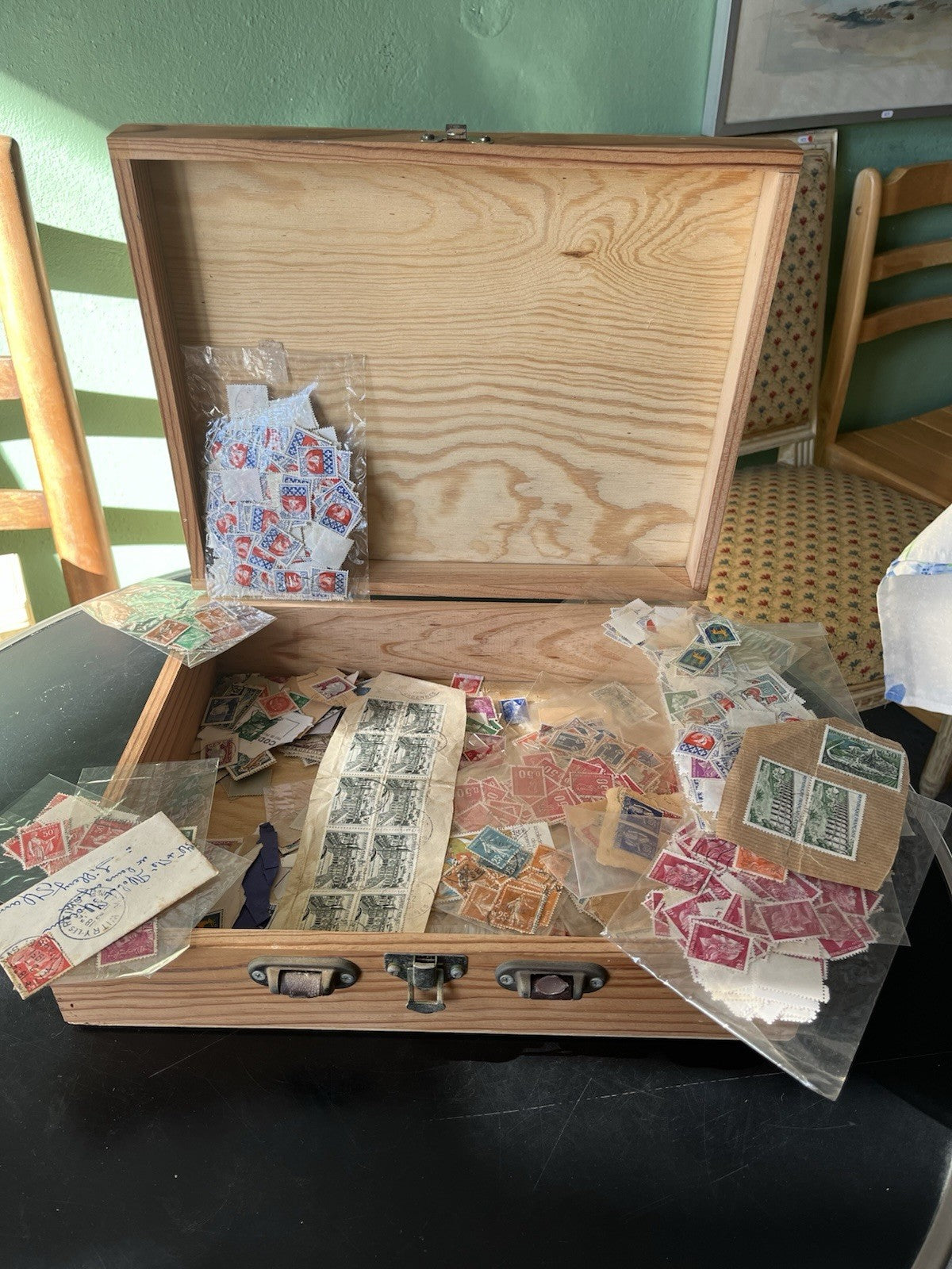 Lot De Timbres Anciens