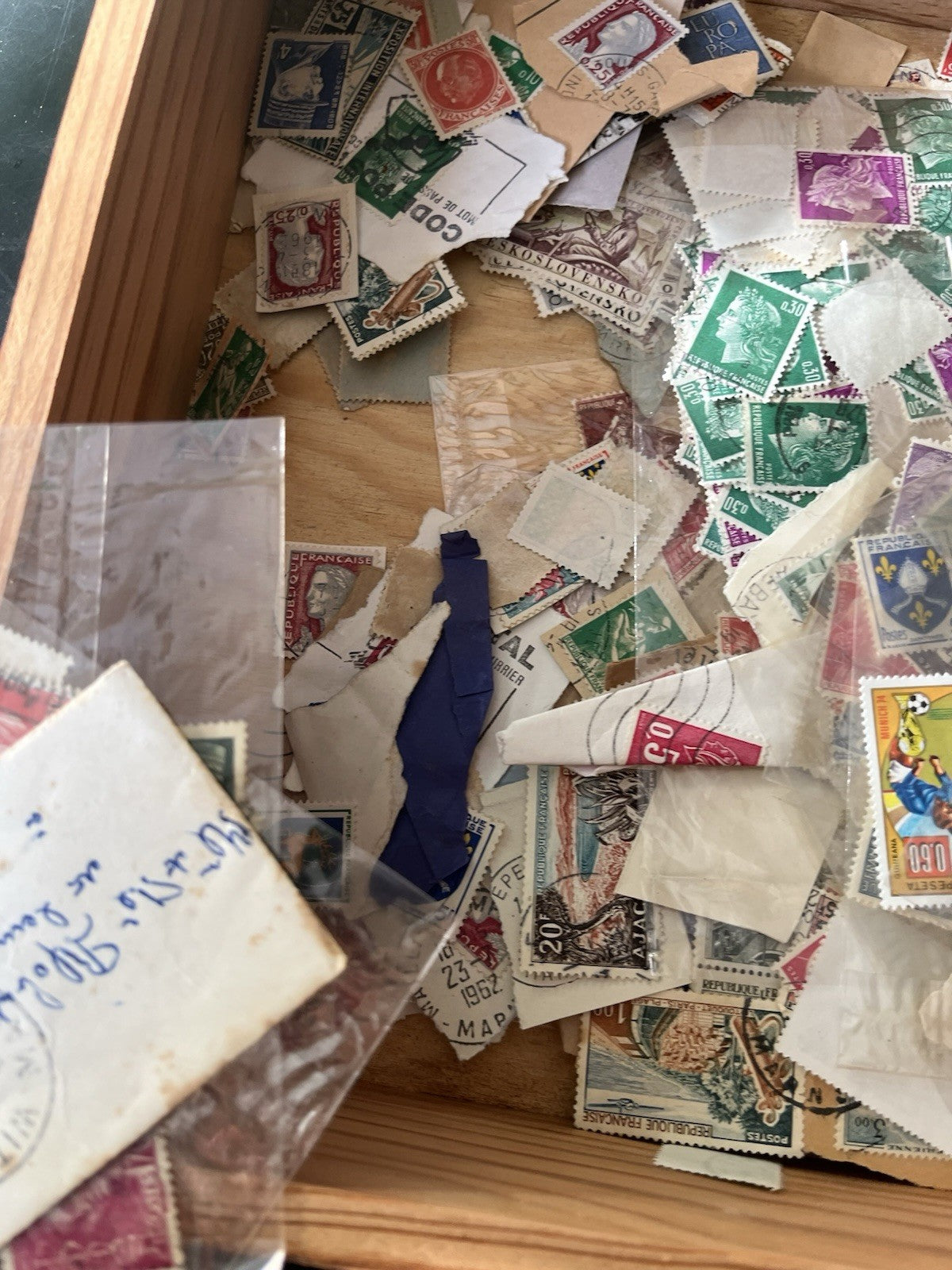 Lot De Timbres Anciens